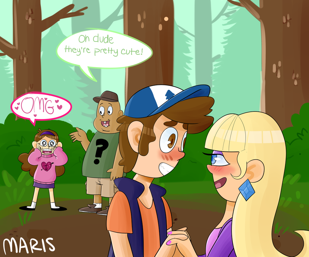Gravity Falls Dipper And Pacifica
