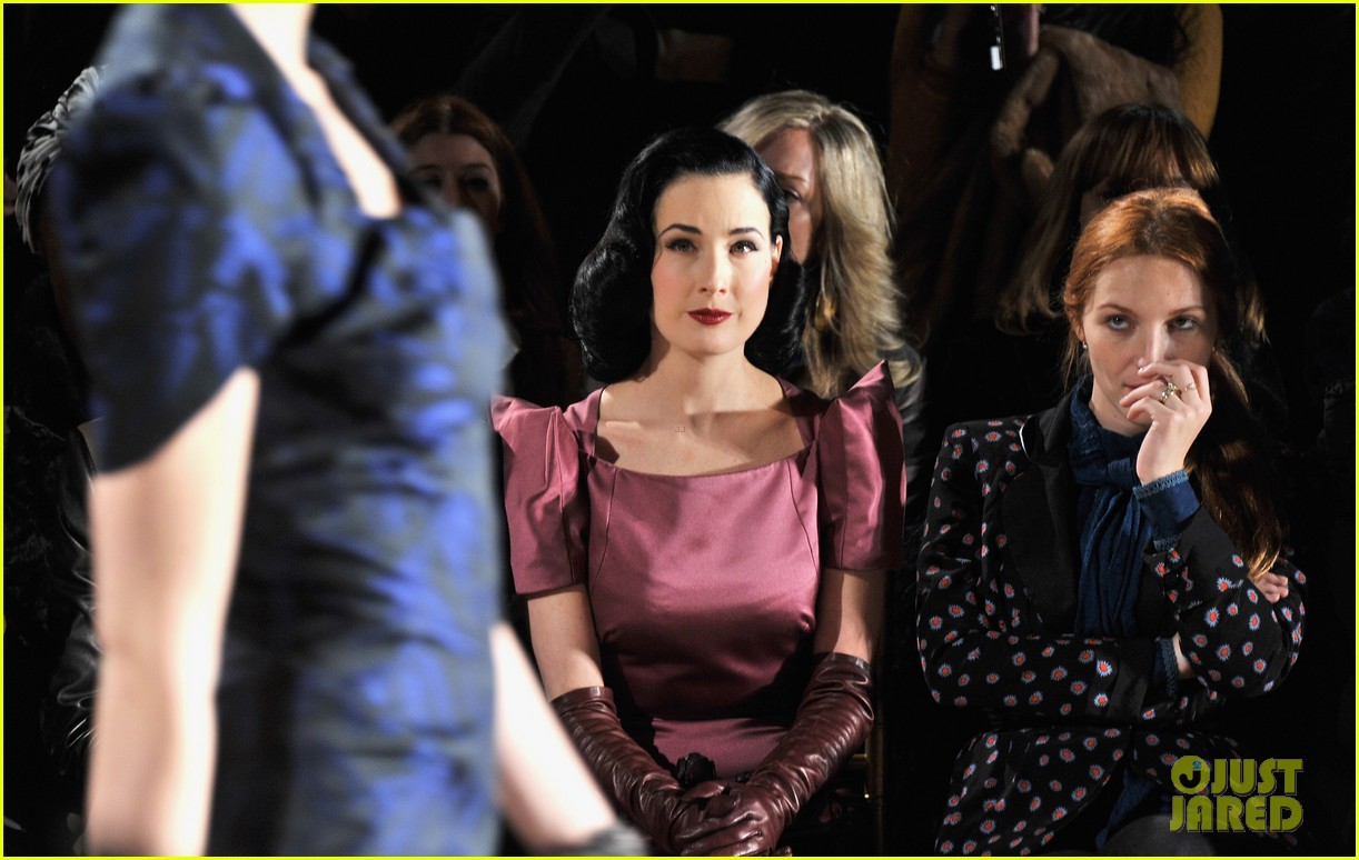 Dita Von Teese Zac Posen