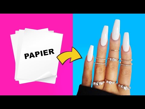 DIY – JAK ZROBIĆ W DOMU WODOODPORNE TIPSY Z „PAPIERU” – SPRYTNY SPOSÓB Jak Zrobic Tipsy Z Papieru