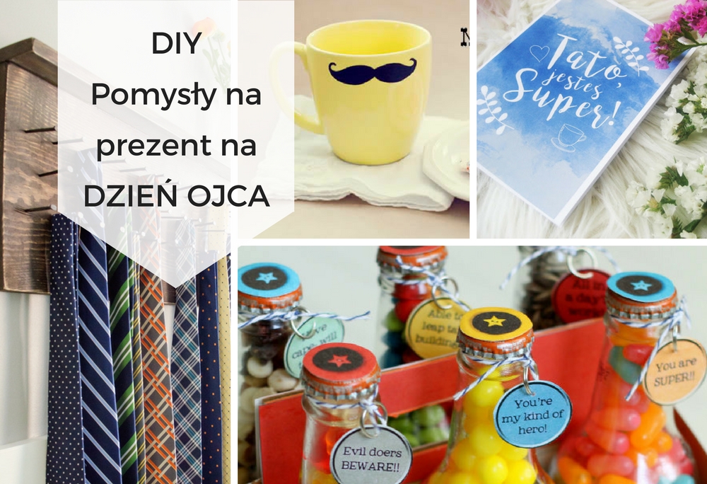 DIY Pomysły na prezent na dzień ojca • origamifrog.pl Prezent Na Dzien Ojca Od Dziecka