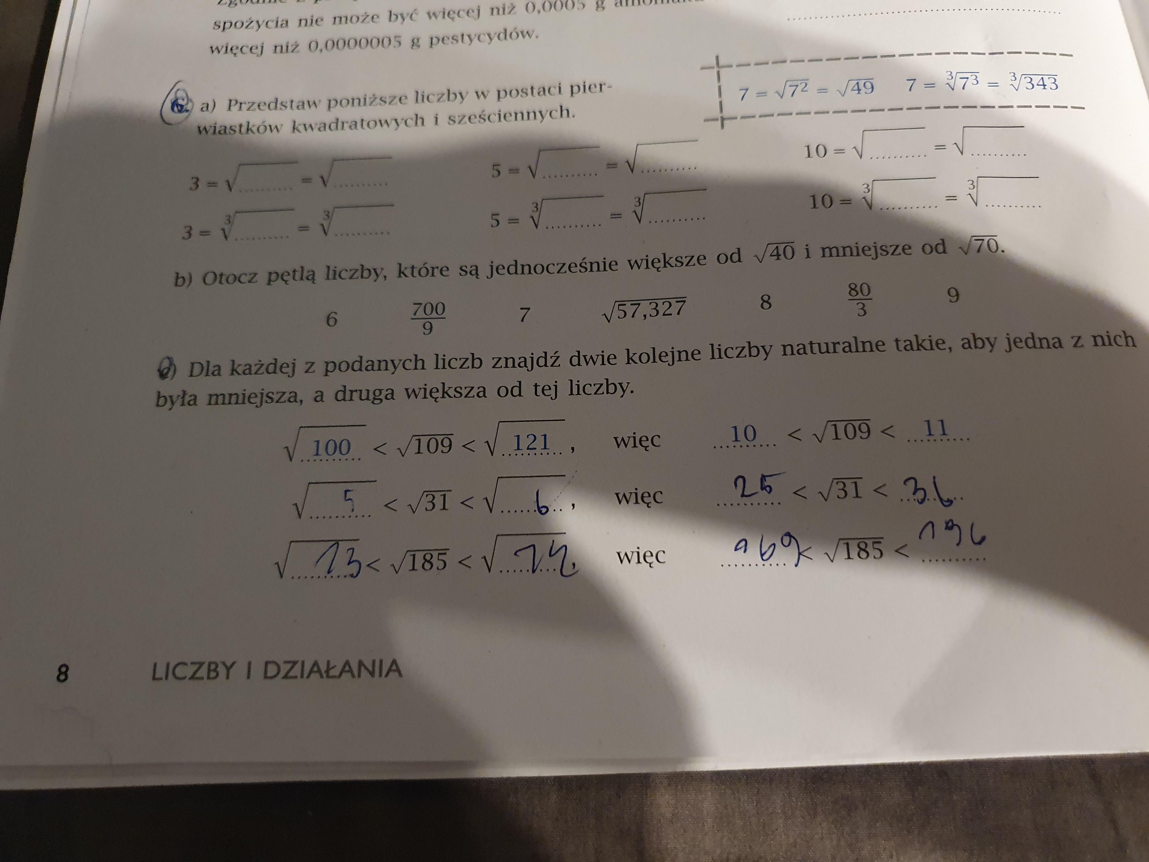 dla każdej z podanych liczb znajdź dwie kolejne liczby naturalne takie Dla Każdej Z Podanych Liczb Znajdź Dwie Kolejne Liczby Naturalne