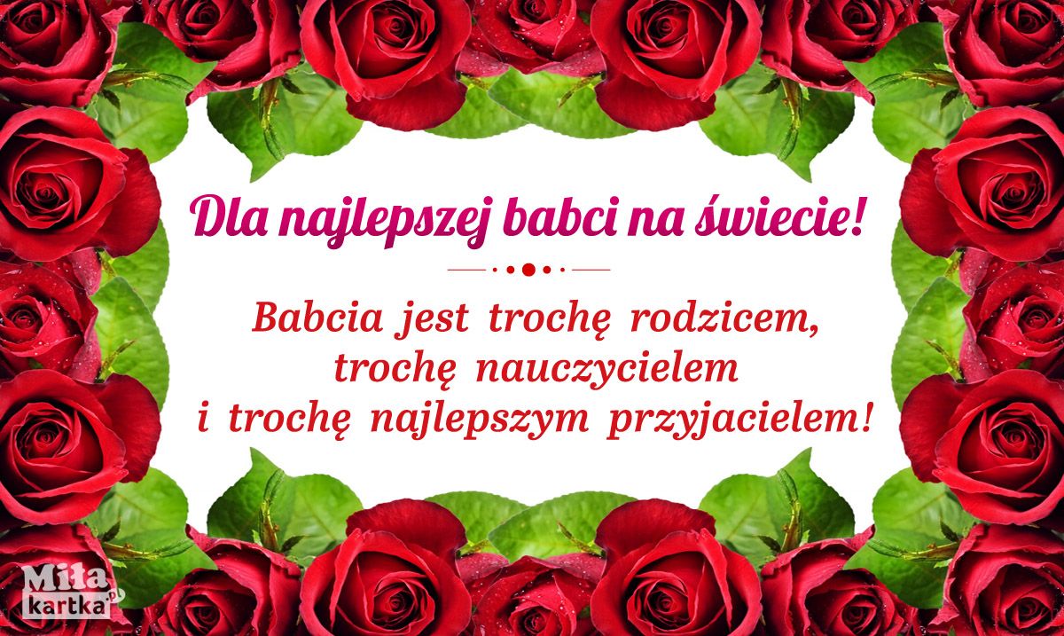 Kartka Z Okazji Zostania Babcią