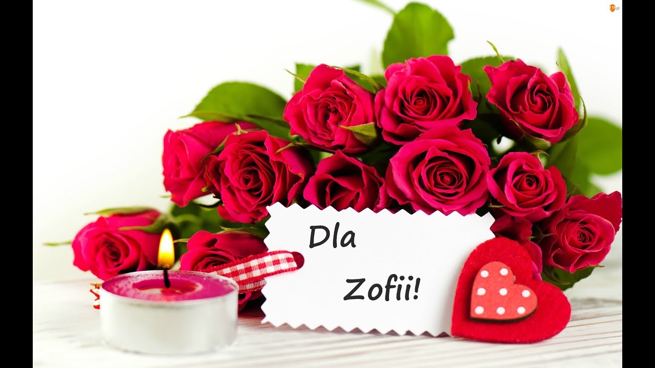 życzenia Dla Zosi Na Imieniny