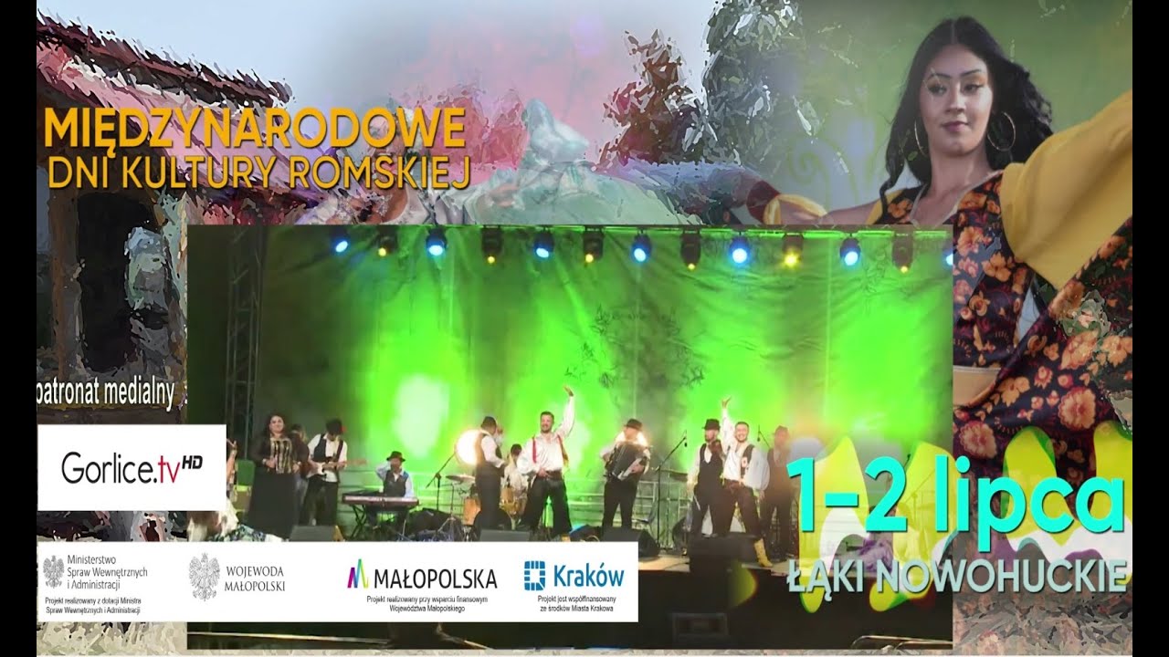 DNI KULTURY ROMSKIEJ KRAKÓW 1 LIPIEC 2023 Dzień I - YouTube Program Na Rzecz Społeczności Romskiej W Polsce