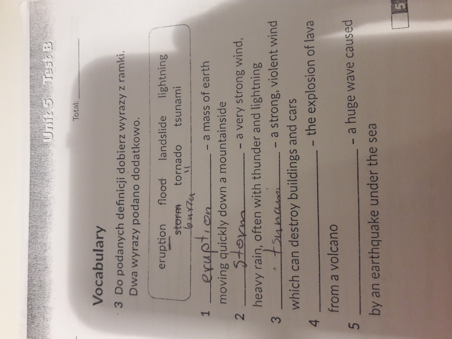 Dopasuj Wyrazy Z Ramki Do Definicji