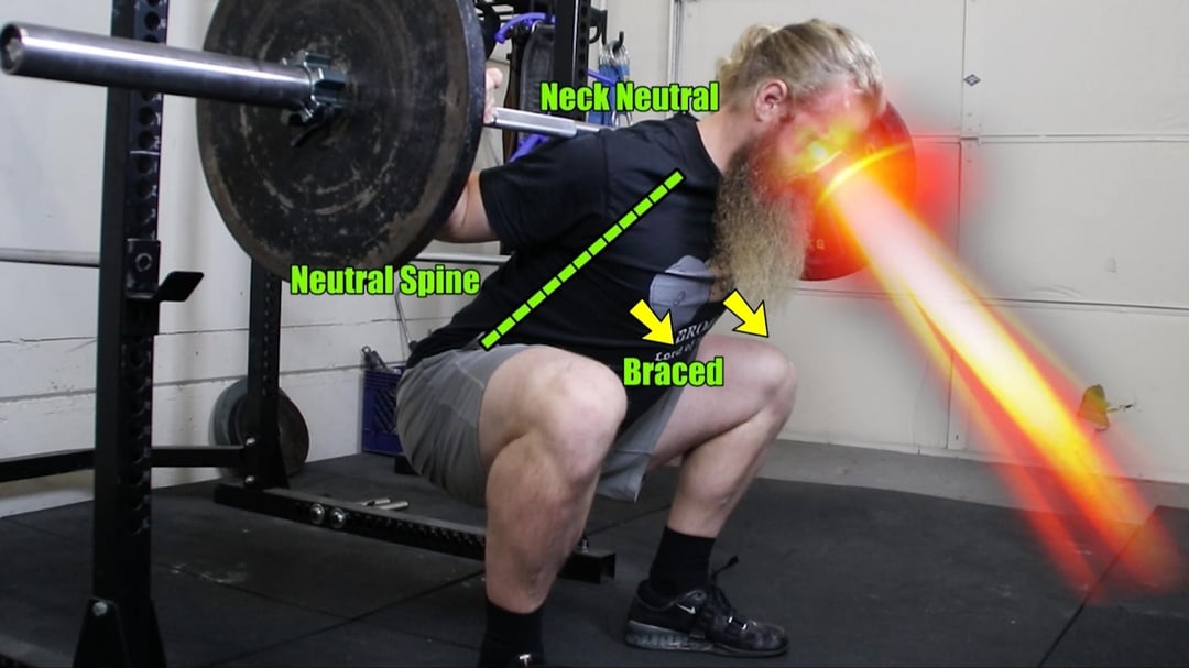 Low Bar Squat Alan Thrall