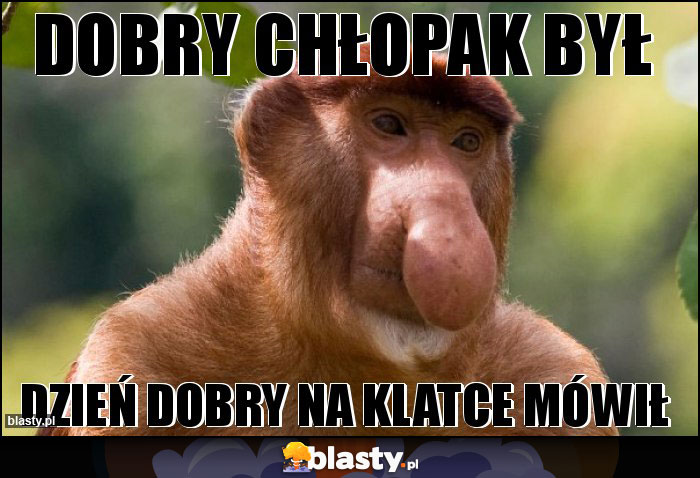 Dobry Chlopak Byl I Malo Pil