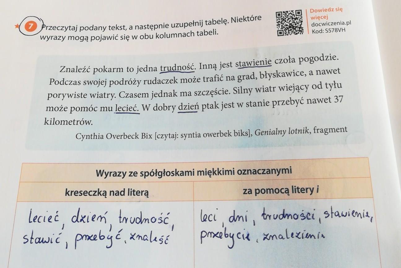 Dobrze zrobiłam proszę o odpowiedź! Zeszyt ćwiczeń nowe słowa na start Nowe Słowa Na Start Klasa 5 Podręcznik Odpowiedzi