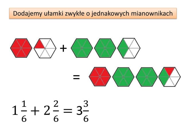 Dodawanie i odejmowanie ułamków zwykłych o jednakowych mianownikach Każdy Czworokąt O Jednakowych Kątach To Kwadrat