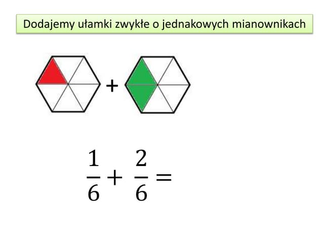 Dodawanie i odejmowanie ułamków zwykłych o jednakowych mianownikach | PPT Dodawanie I Odejmowanie Ulamkow Zwyklych Klasa 5