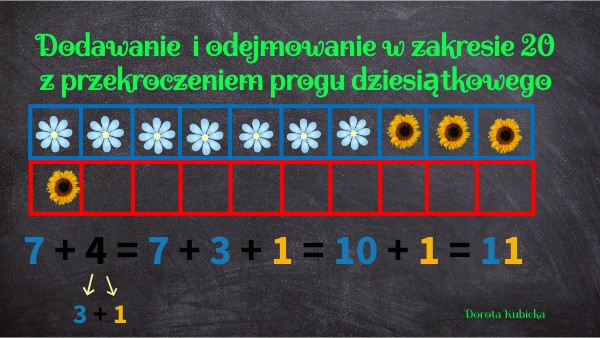 Dodawanie i odejmowanie z przekroczeniem progu dziesiątkowego. | Genially Odejmowanie Liczb W Zakresie 30 Z Przekroczeniem Progu Dziesiątkowego