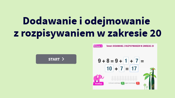 Dodawanie I Odejmowanie Z Rozpisywaniem
