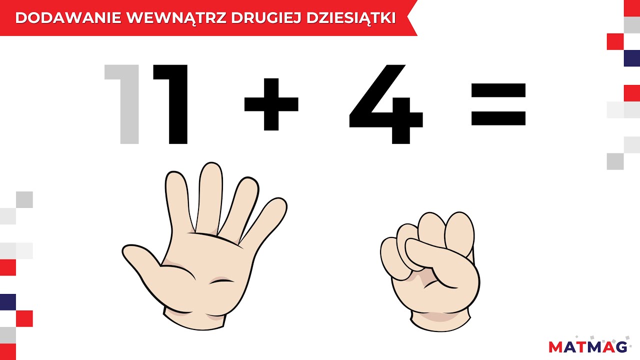🔟 Dodawanie wewnątrz drugiej dziesiątki ⭐ MATMAG - YouTube Dodawanie W Zakresie Drugiej Dziesiątki