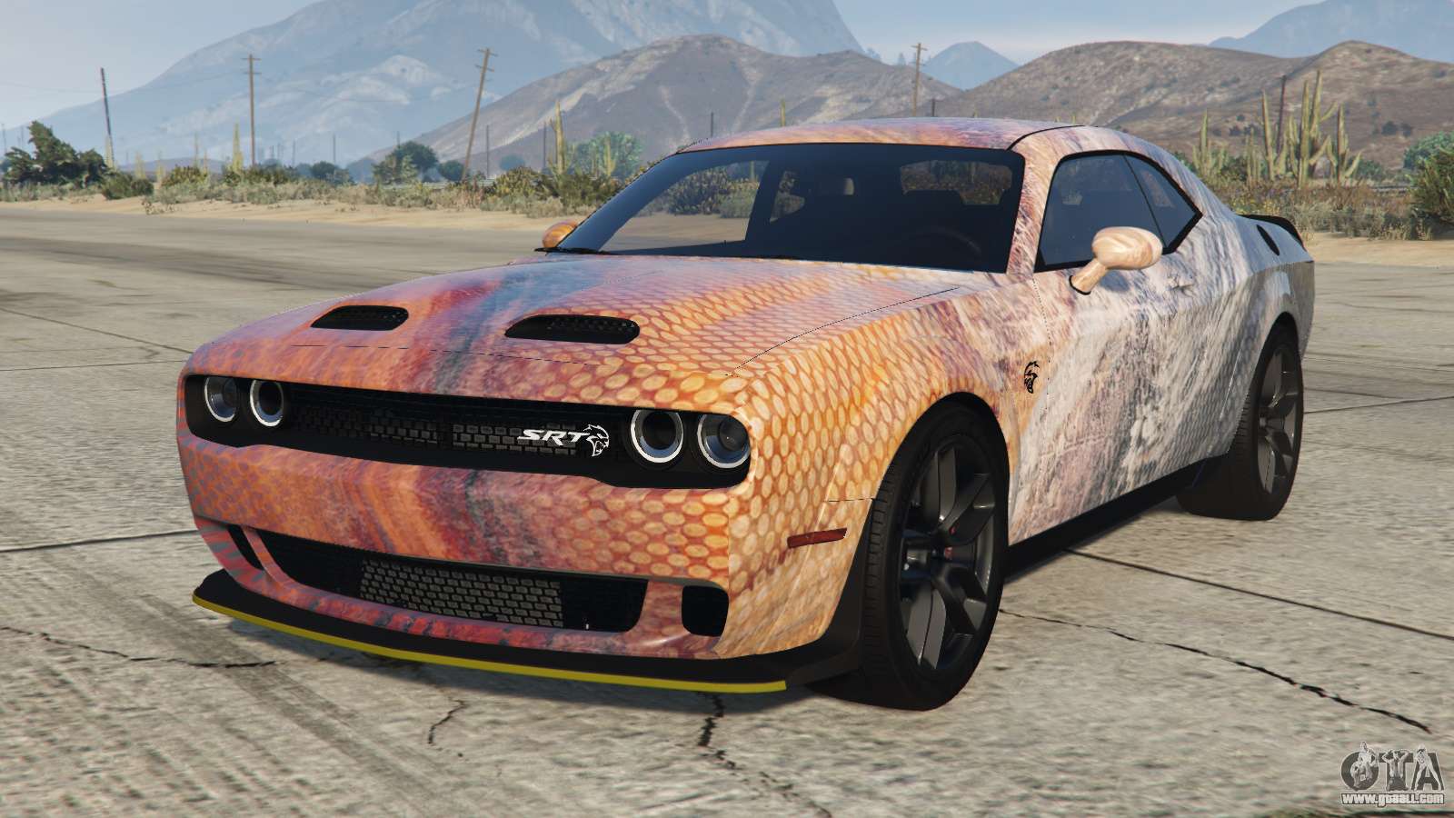 Dodge Challenger SRT Hellcat Redeye S11 [Add-On] for GTA 5 Gta 5 Dodge Challenger Hellcat