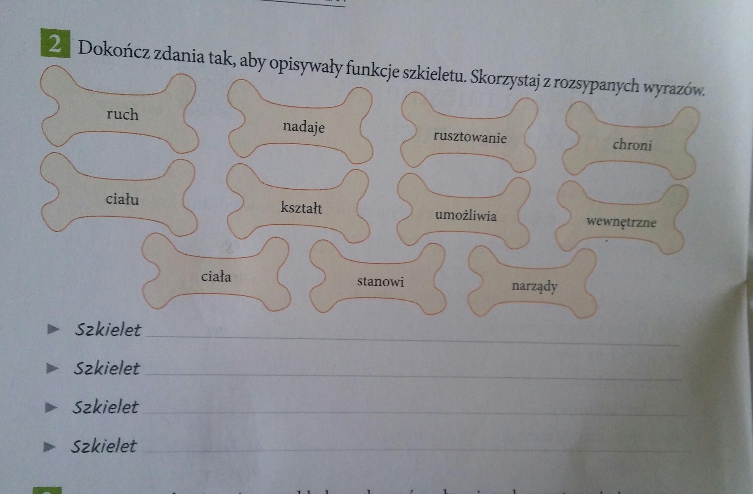 Dokończ Zdanie Tak Aby Otrzymać Zdanie Prawdziwe
