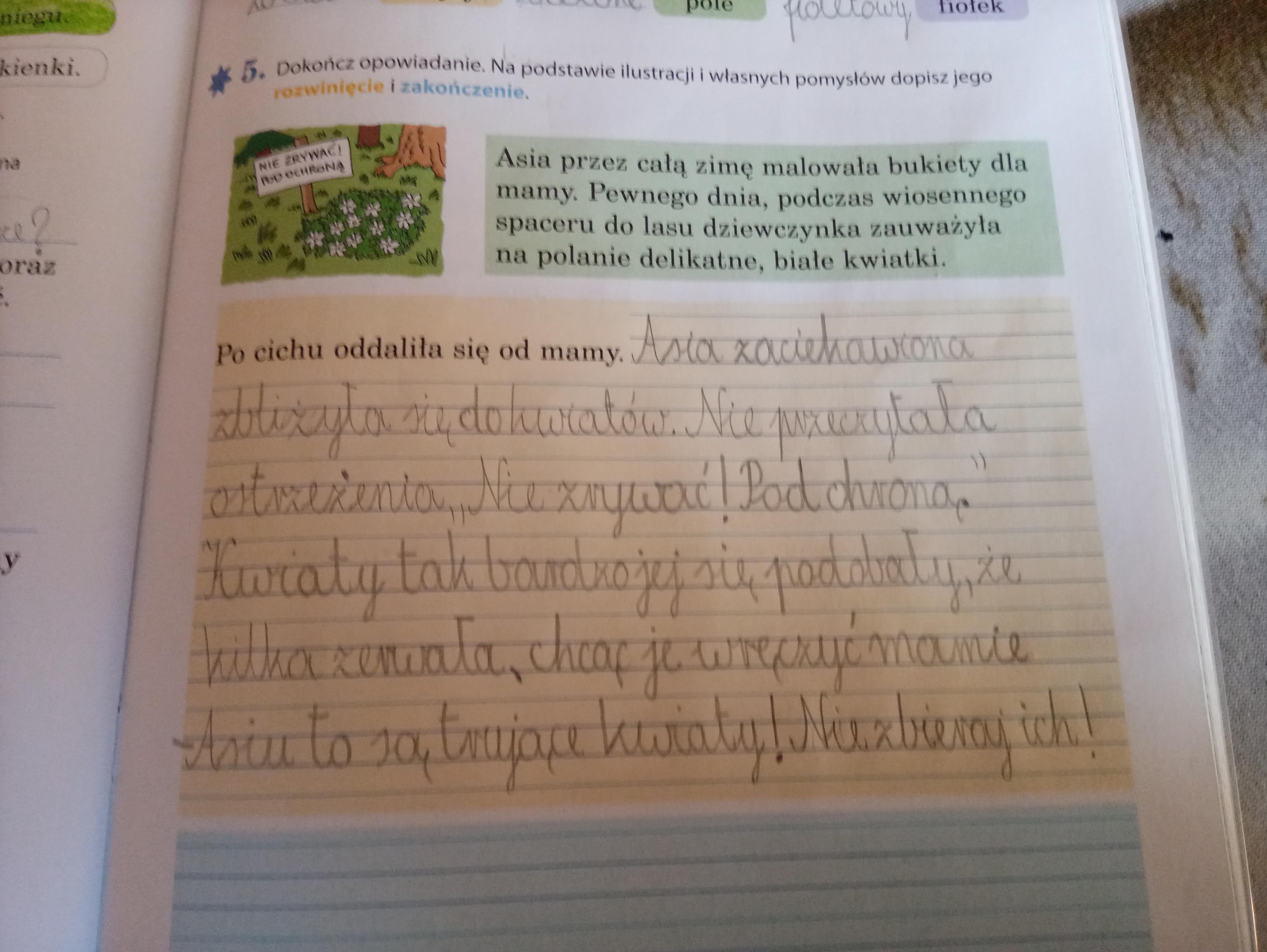 Dokoncz opowiadanie. Na podstawie ilustracji i wlasnych pomyslow dopisz Napisz Opowiadanie że Podczas Kopania Ogródka Znajdujesz Butelkę Z Listem