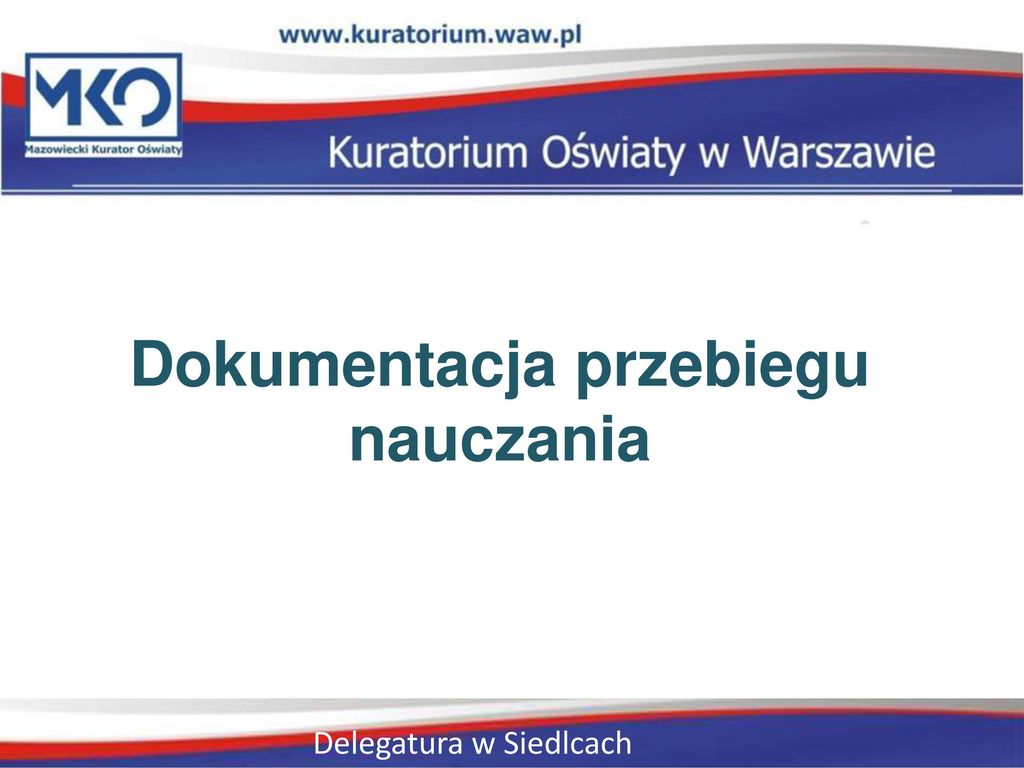 Rozporządzenie W Sprawie Prowadzenia Dokumentacji Przebiegu Nauczania