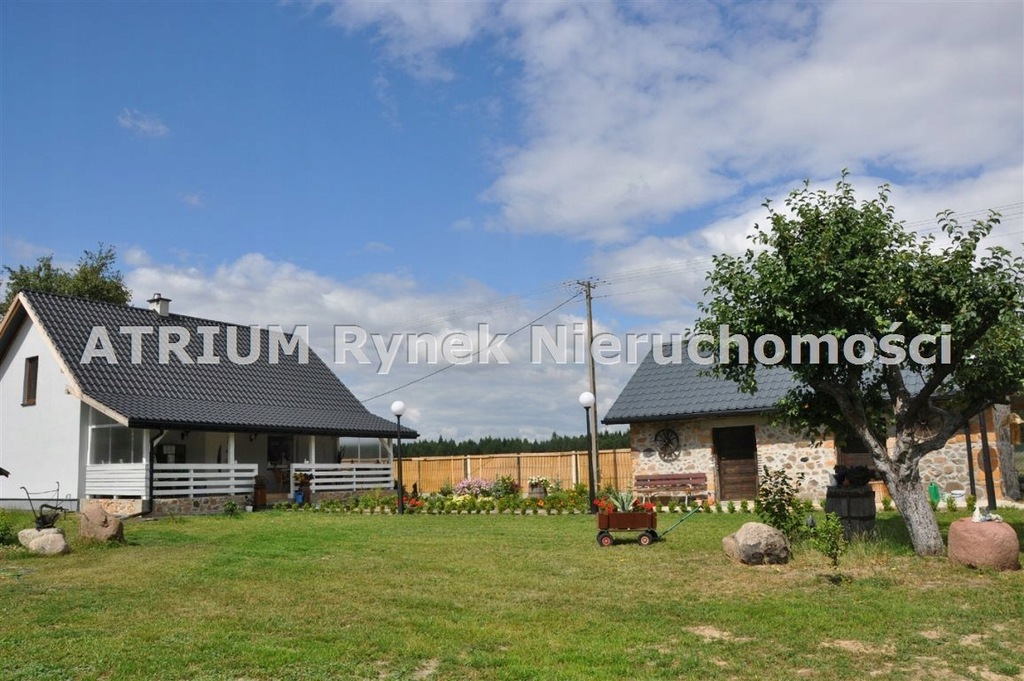 Dom Łęki Szlacheckie, piotrkowski, 60,00 m² - 8397337906 - oficjalne Domy Na Sprzedaż Powiat Piotrkowski