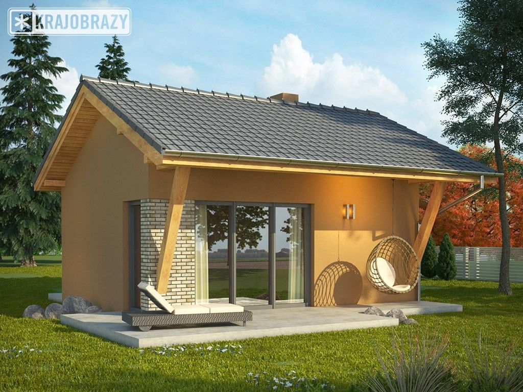 Domek 2 do 35m2 bez pozwolenia na budowę. Projekty domków letniskowych Koszt Budowy Domu Bez Pozwolenia