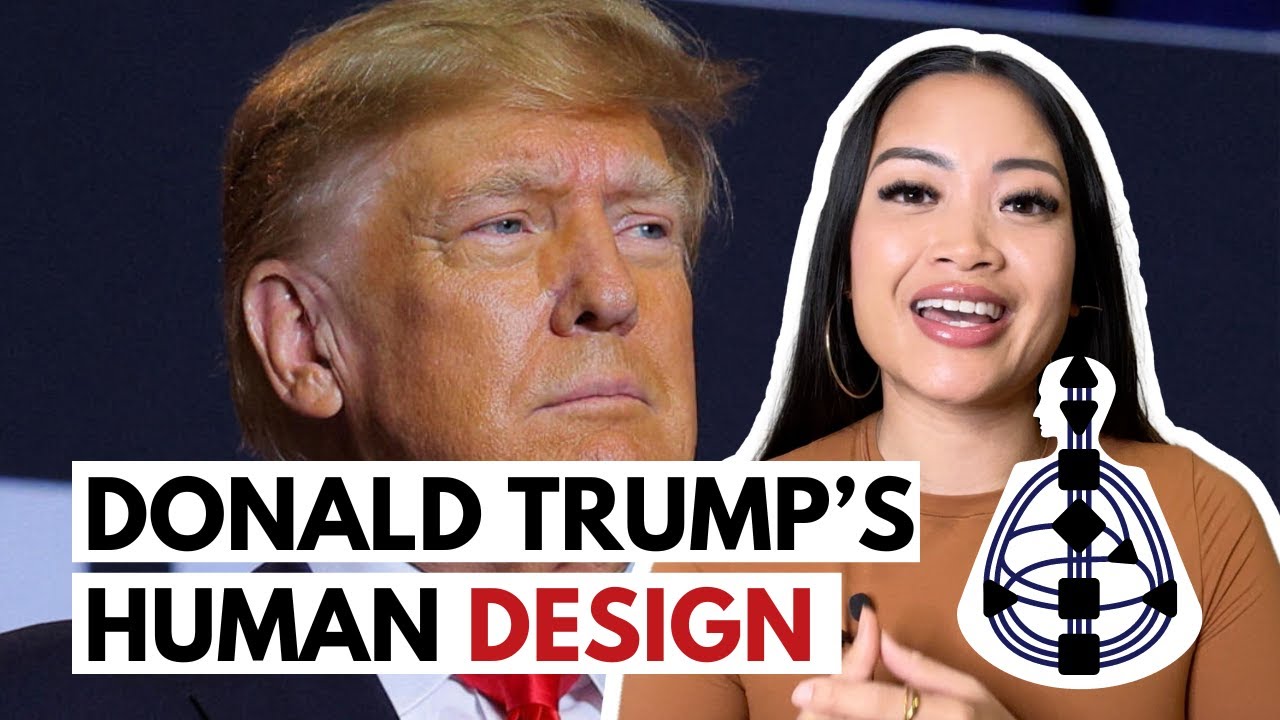 Donald Trump Human Design: Destined to Be President? // Chart Dive Human Design Chart Donald Trump