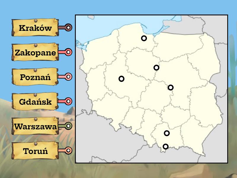 Przeczytaj Blog Adama I Przyporzadkuj Opisy Miastom Na Mapie