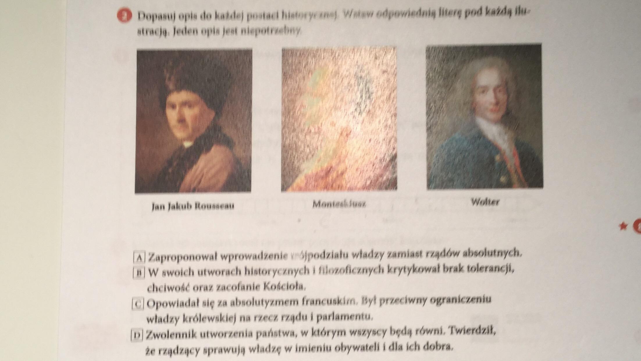 Dopasuj opis postaci historycznej - Brainly.pl Podaj Przykład Postaci Literackiej Filmowej Lub Historycznej
