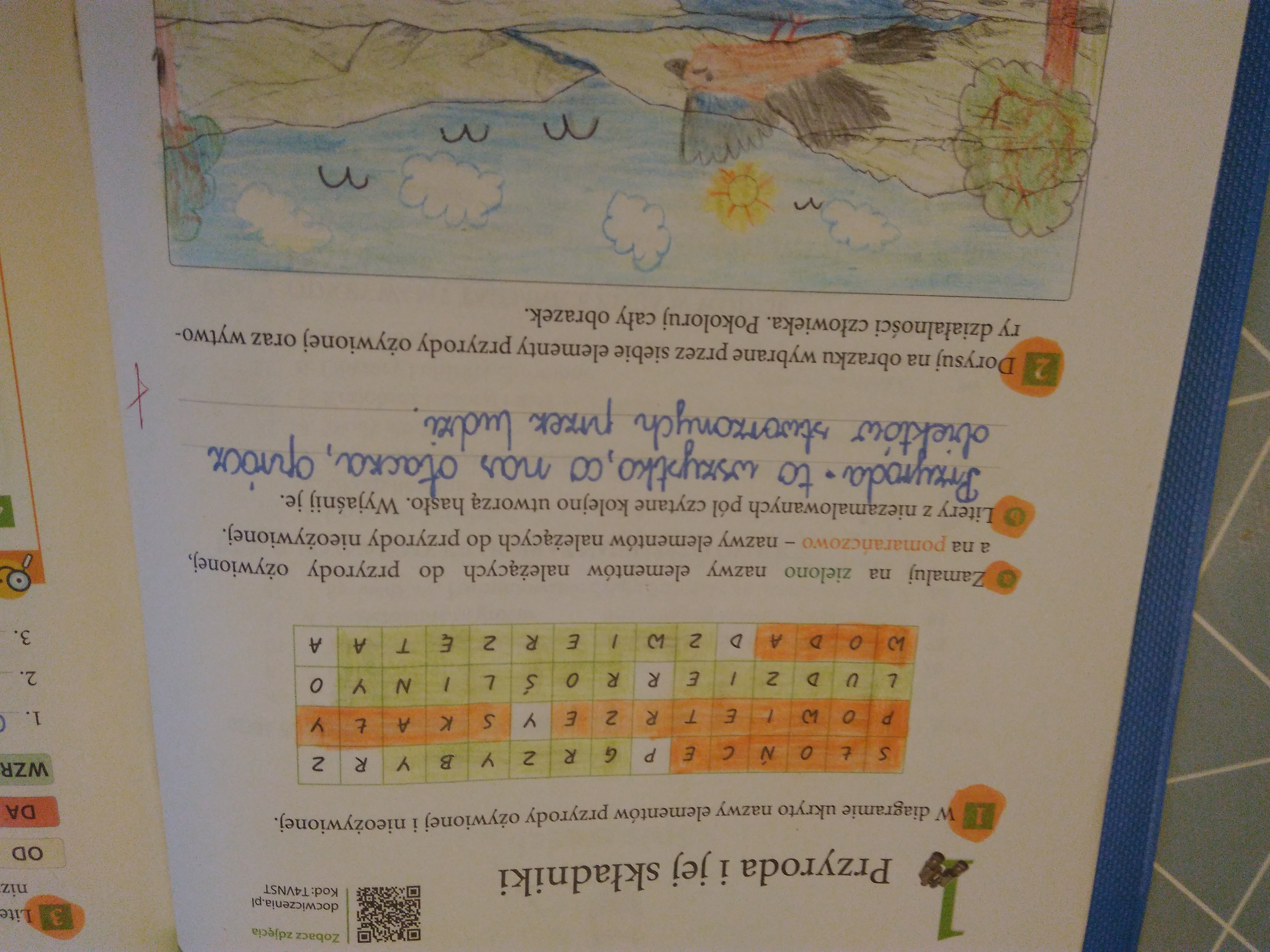 Dorysuj Na Obrazku Wybrane Przez Siebie Elementy Przyrody Ozywionej Dorysuj Na Obrazku Wybrane Przez Siebie Elementy Przyrody