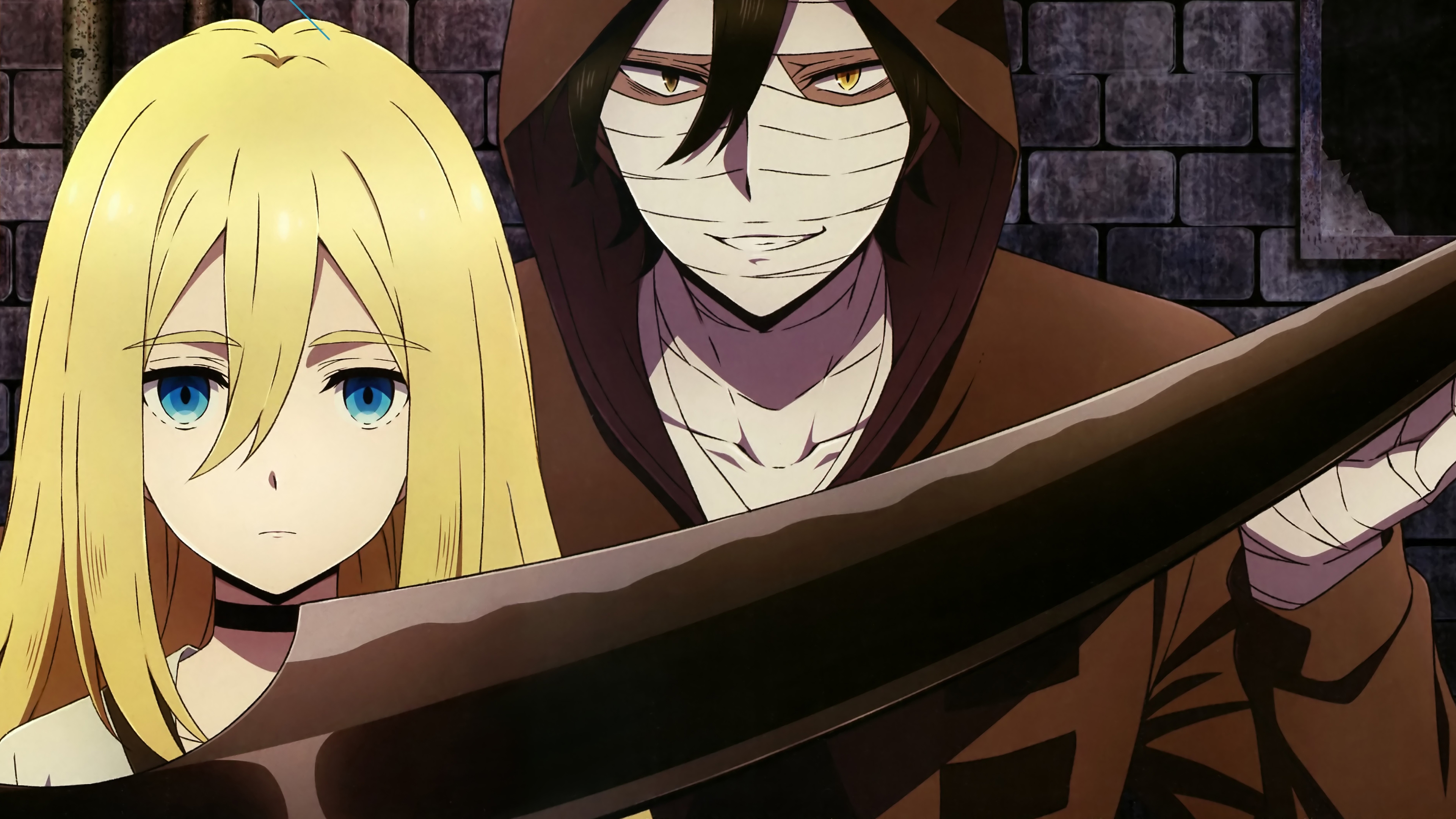 Download Angels Of Death Rachel Gardner Zack (Angels Of Death) Anime 4k Rachel And Zack Angels Of Death