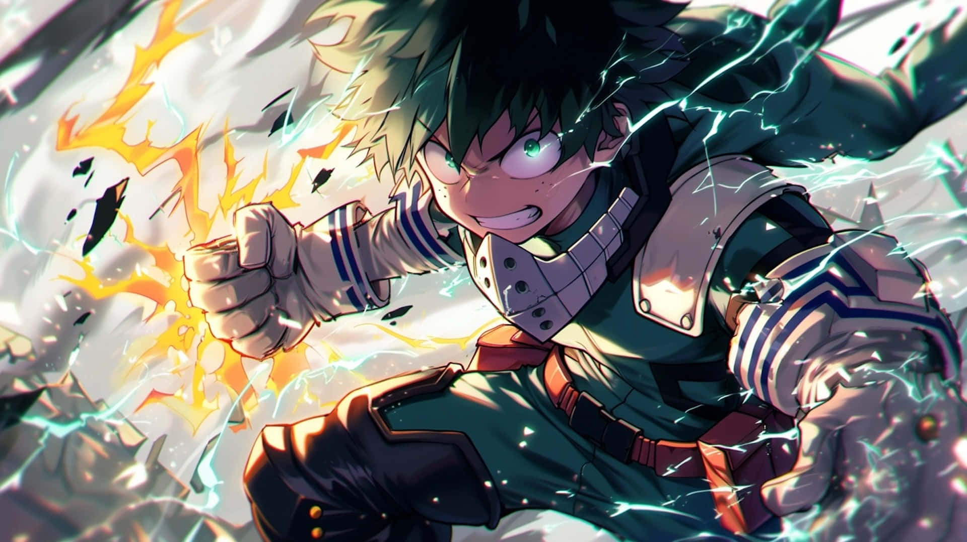 Boku No Hero Academia Midoriya Power