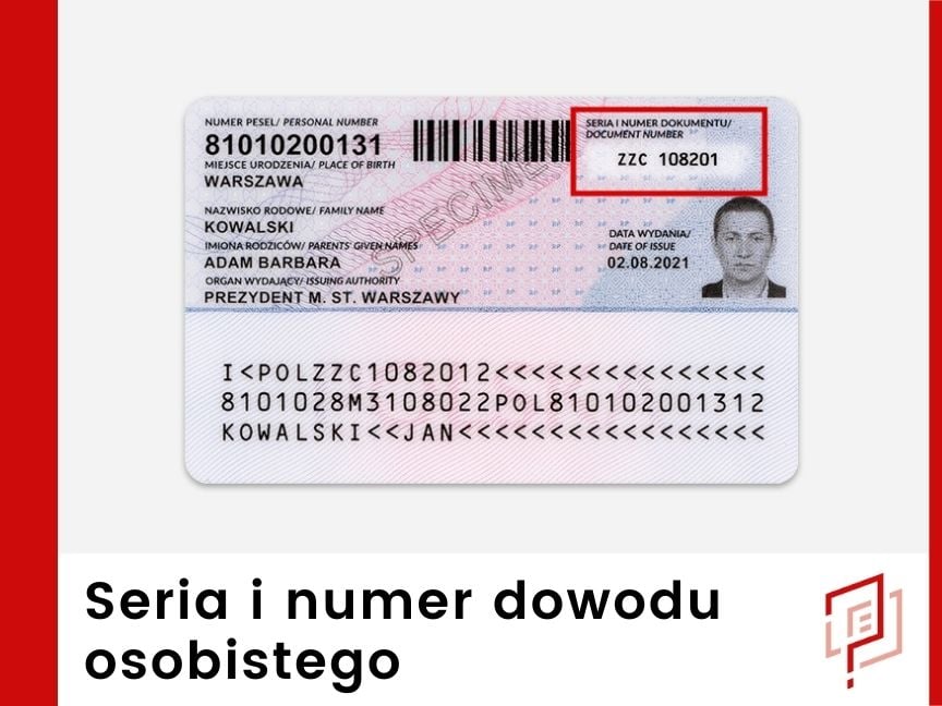 Dowód osobisty Mikołów - wyrobienie, wymiana - wniosek PDF 2025 Koperta Z Kodem Puk Do Dowodu Osobistego