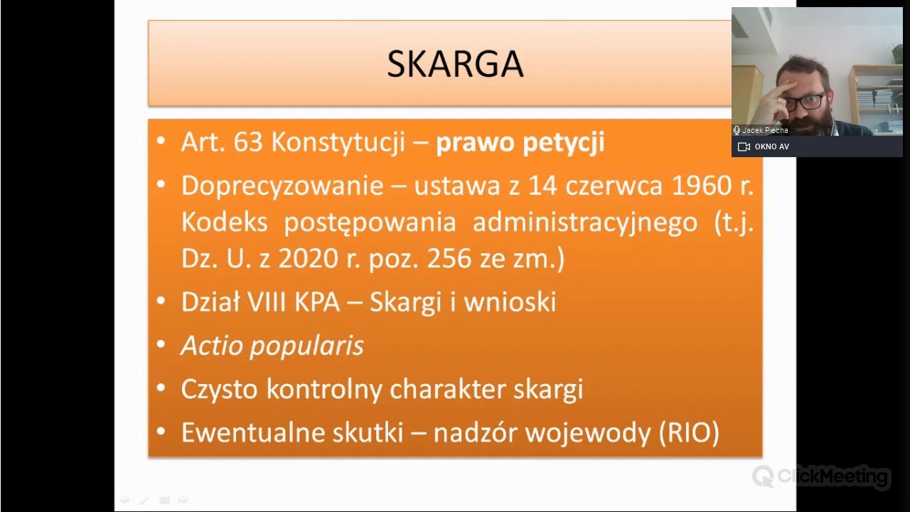 dr Jacek Piecha - Kontrola administracji samorządowej - cz. 2 - YouTube Jacek Jagielski Kontrola Administracji Publicznej