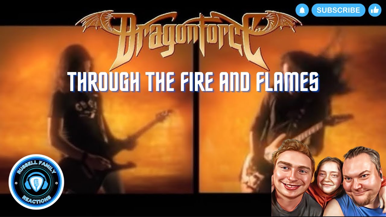 Dragonforce Through The Fire And Flames Reaction