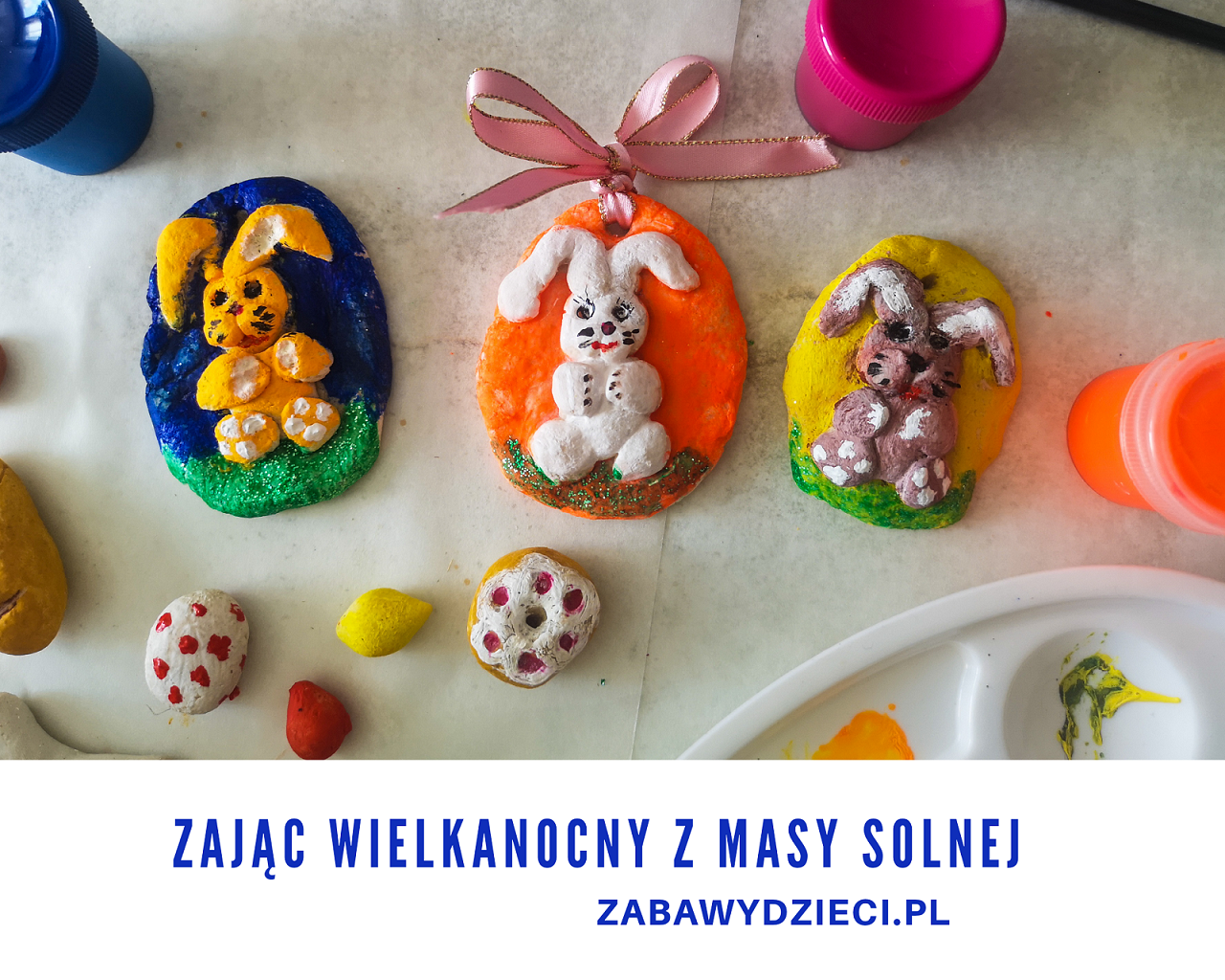 Ozdoby Wielkanocne Z Masy Solnej