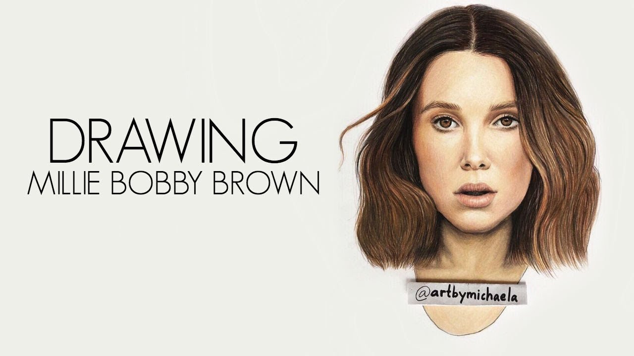 Millie Bobby Brown Easy Drawing