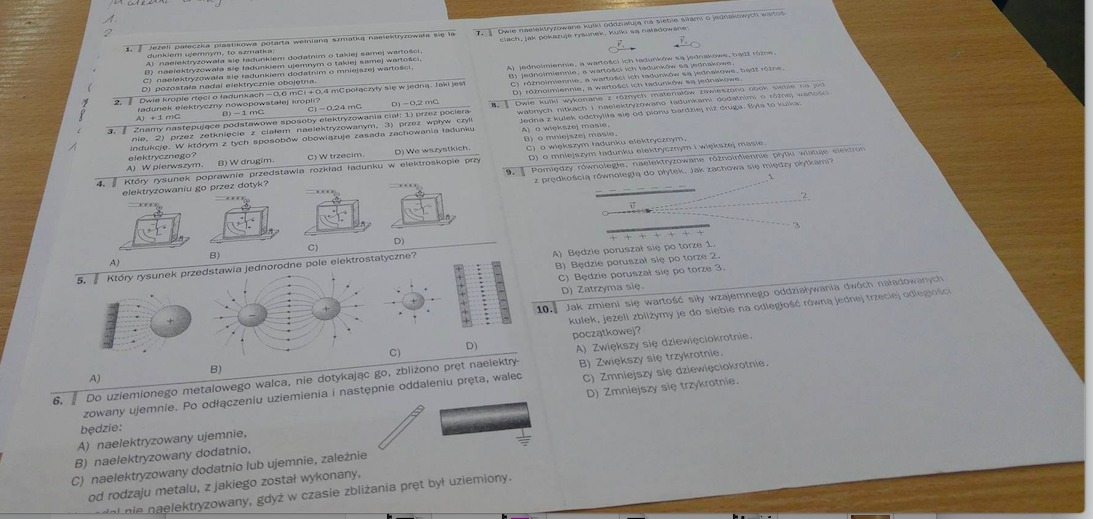 Drgania I Fale Sprezyste Sprawdzian Klasa 8 Odpowiedzi Wsip