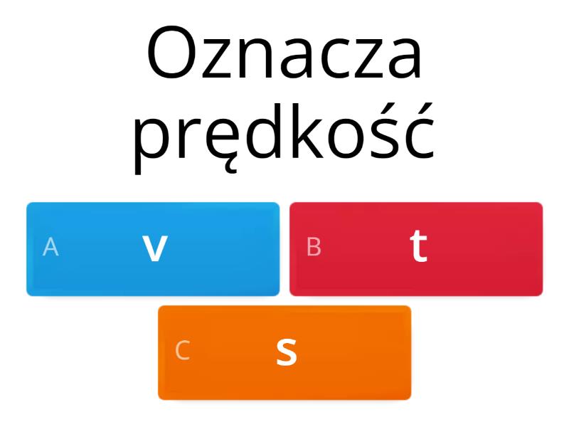 Sprawdzian Droga Prędkość Czas Klasa 6