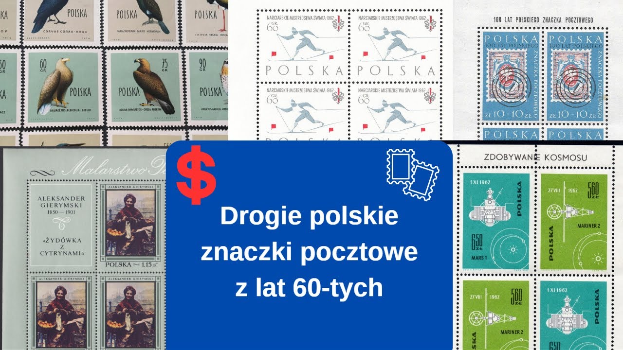 Drogie polskie znaczki z lat 60-tych - YouTube Znaczki Pocztowe Z Okresu Ii Wojny światowej