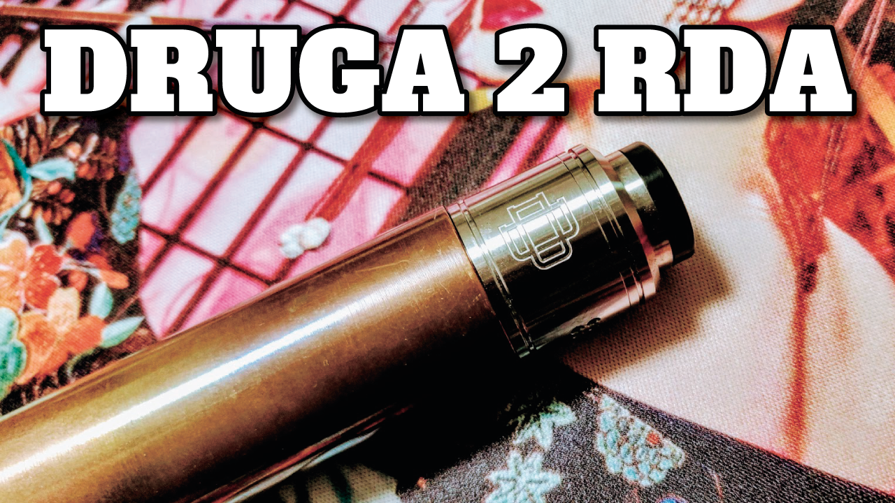 DRUGA V2 RDA by AUGVAPE | JAPAN VAPE TV ~電子タバコ情報サイト~ Druga Zasada Dynamiki Newtona Rozpatruje Sytuację Gdy