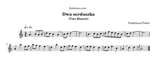 Dwa Serduszka Cztery Oczy Nuty