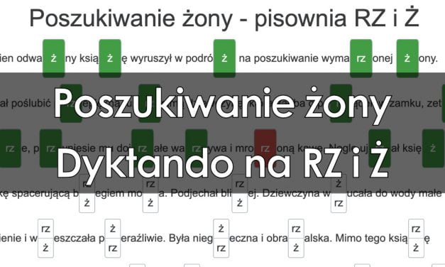 Dyktanda online dla klasy 8 + pobierz tekst w PDF do druku Dyktando Klasa 8 Wszystkie Zasady