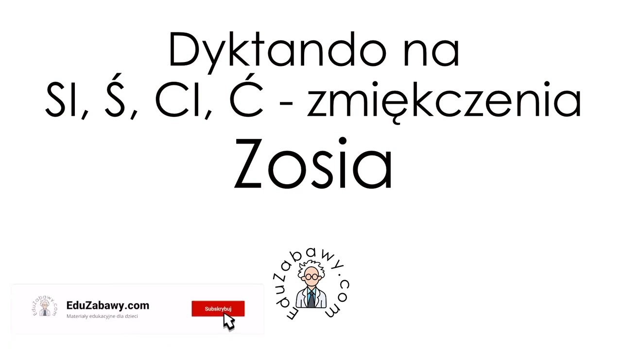 Dyktando Klasa 2 Podstawowa Z S C Dz Si Ci