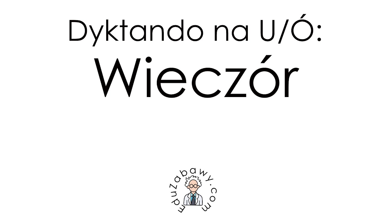 Dyktando Z ó Wymiennym Do Druku