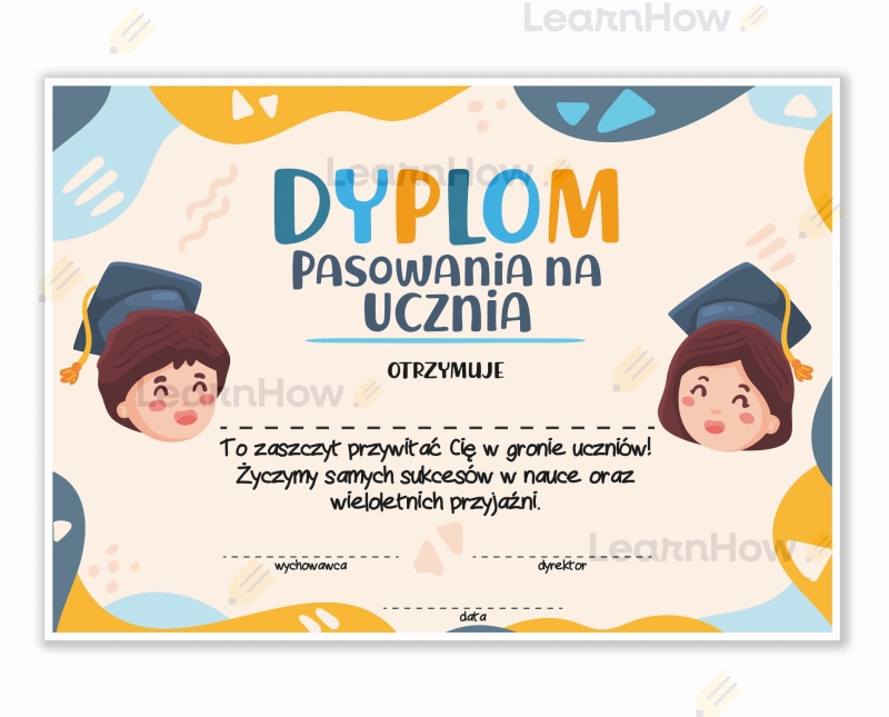 Dyplom Pasowania Na Ucznia Chomikuj
