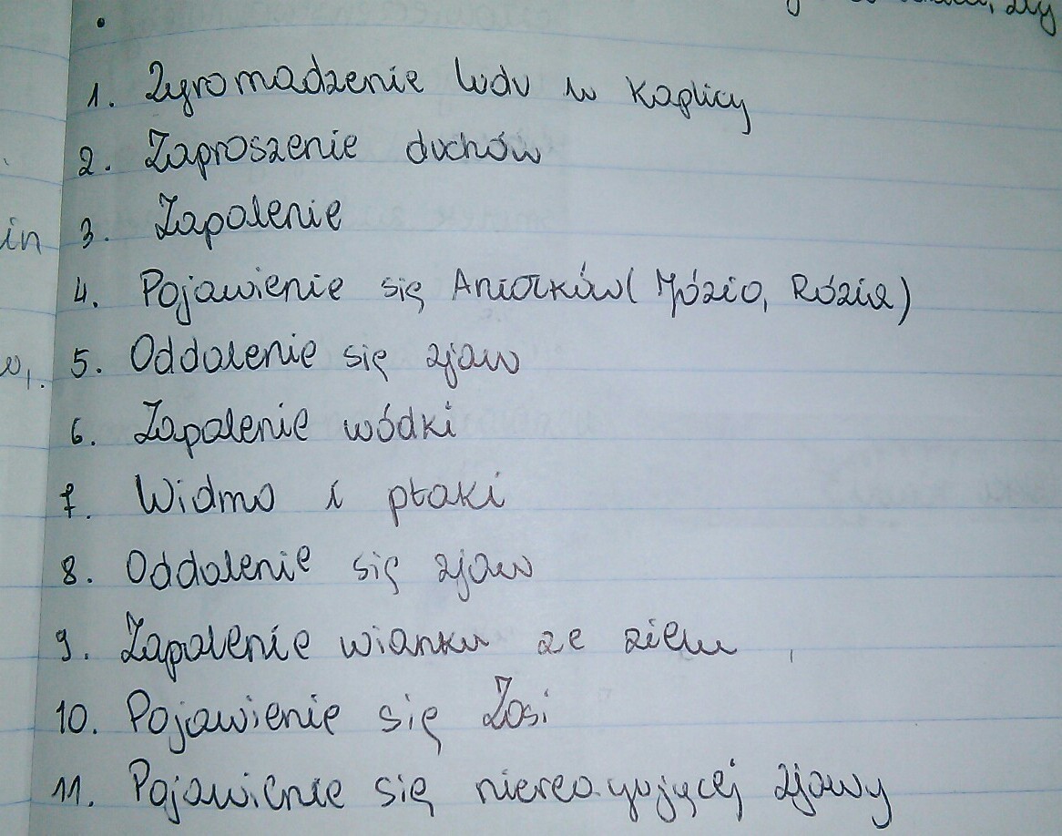 Dziady Cz 3 Plan Wydarzen