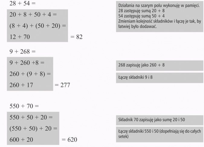 Działania na liczbach naturalnych (na poziomie ucznia klasy 4 Liczby I Dzialania Klasa 4