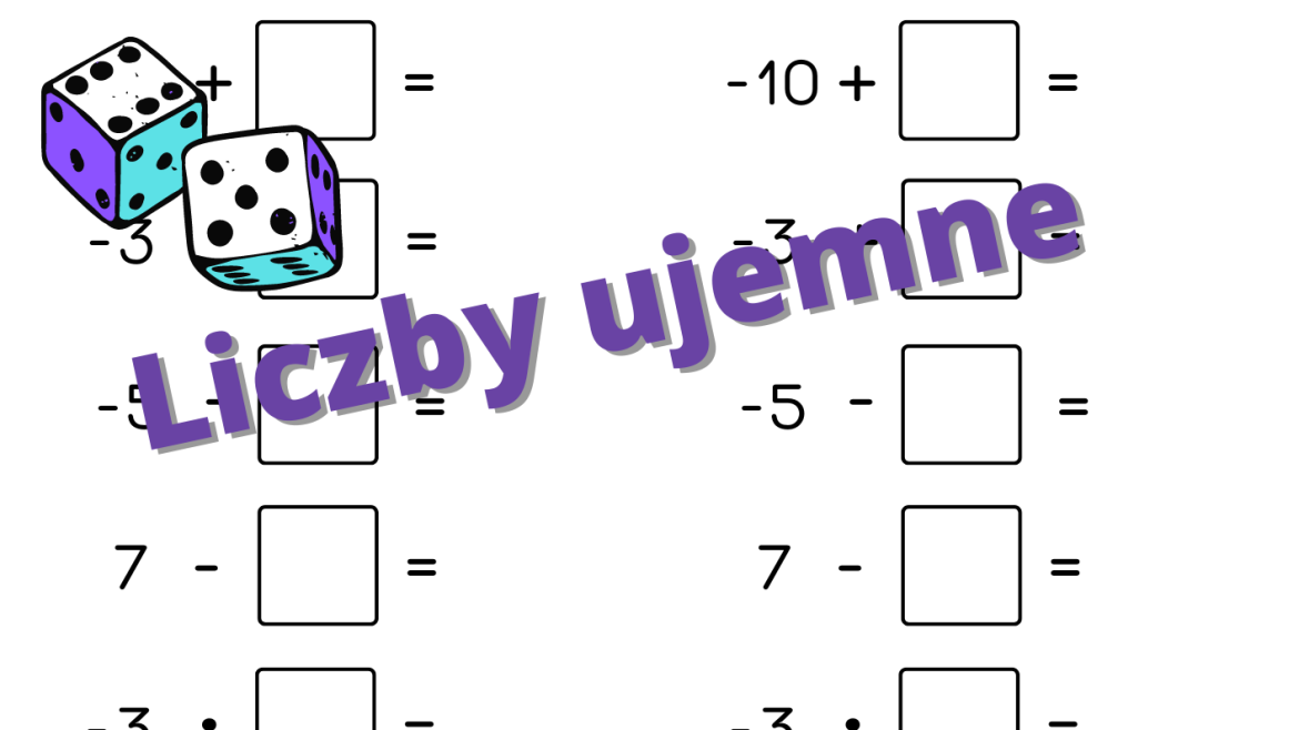 Działania Na Liczbach Ujemnych Klasa 7 Pdf