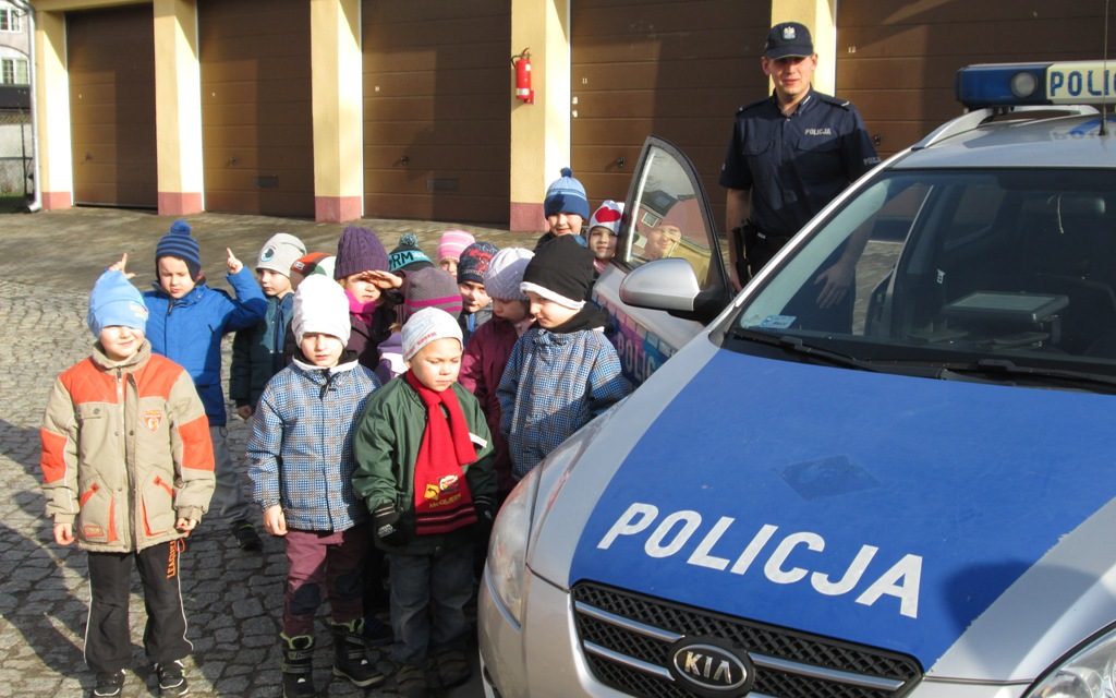 DZIECI Z WIZYTĄ U PRUSZCZAŃSKICH POLICJANTÓW - Pruszczanie - Pruszcz Nasze Miasto Pruszcz Gdański Policja