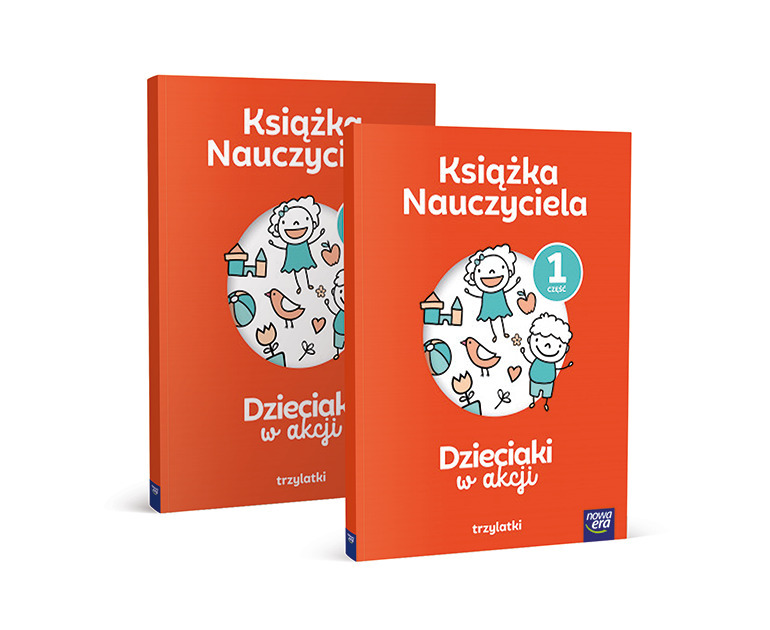 Dzieciaki w akcji 3-latki KSIĄŻKI NAUCZYCIELA | Sucha Rzeczka | Kup Moja Nowa Era Dla Nauczyciela