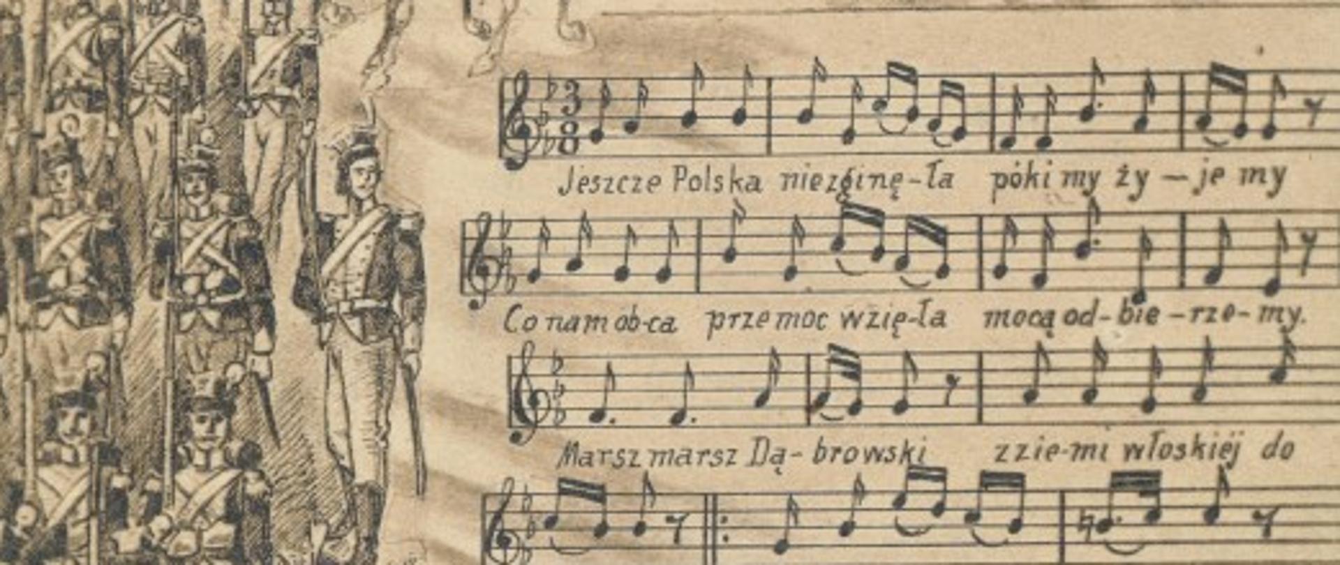 Wymien Dwa Wydarzenia Historyczne Do Ktorych Nawiazuje Tekst Hymnu Polski