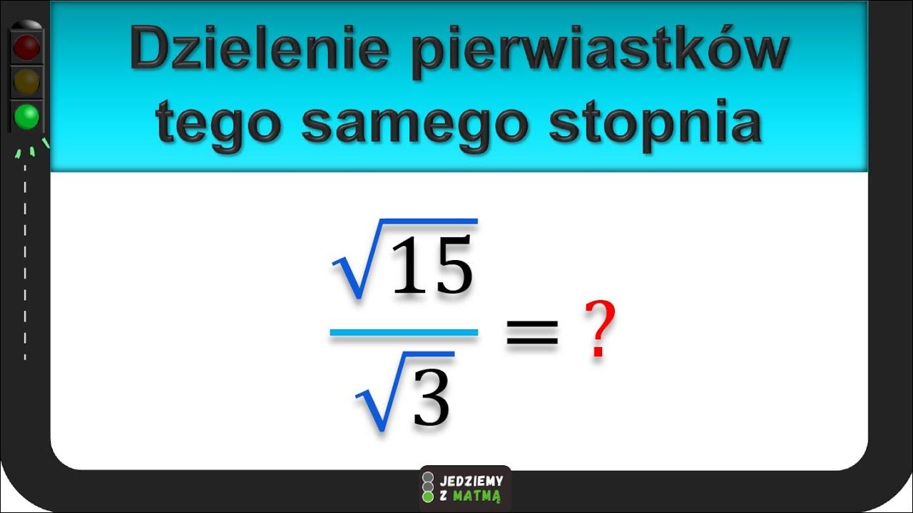 Mnożenie Pierwiastków Tego Samego Stopnia